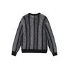 Stussy FW22 Striped Crew Neck Pullover Sweater Unisex sweater Black 117148