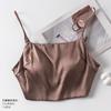 New tube top sling light luxury tube top mulberry silk sling small vest