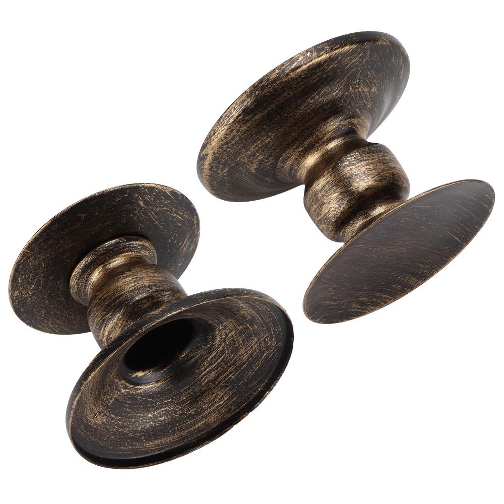 Iron Iron Candlestick Stand Reversible Candlestick Holders Pillar Candle Holders For Party