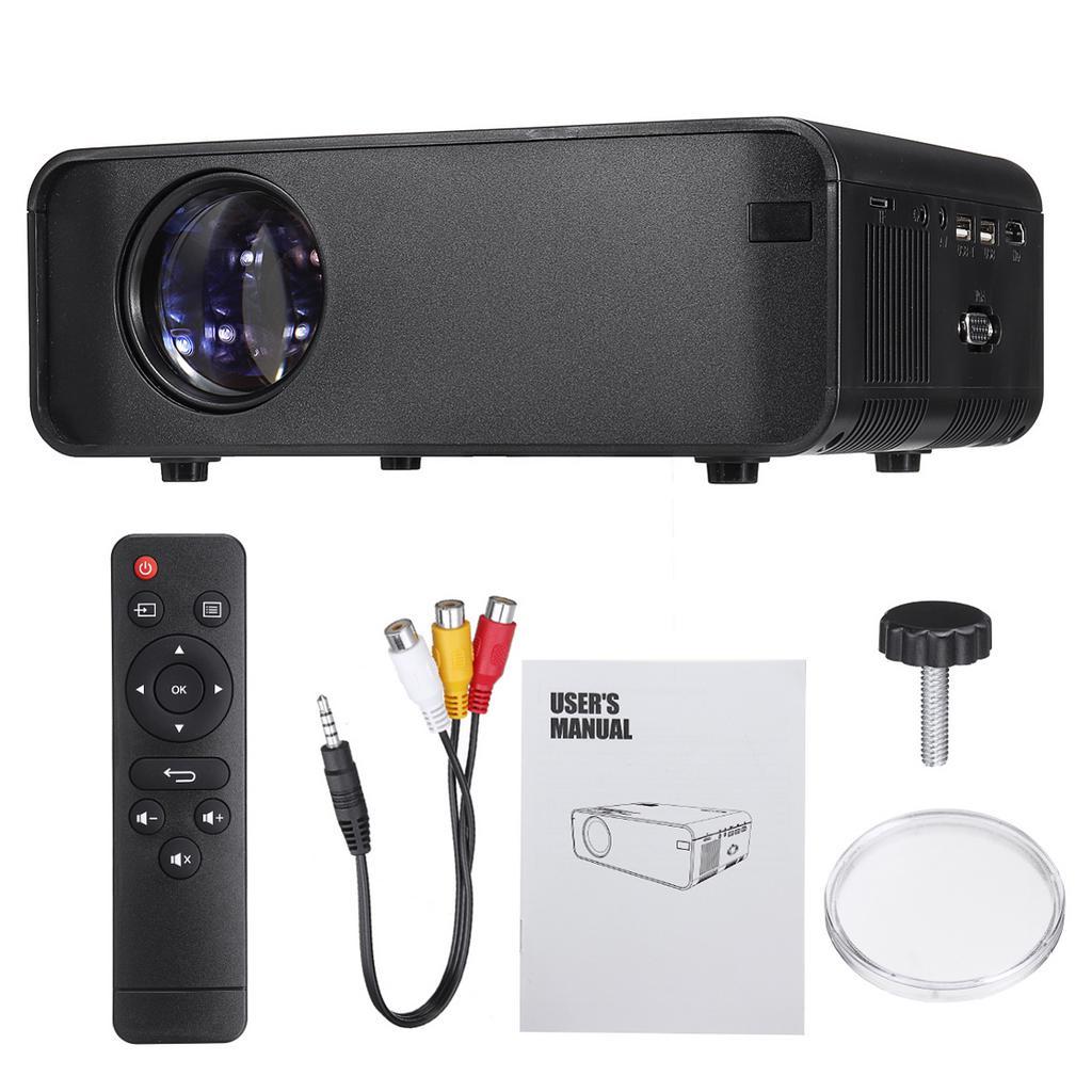 218*148*80мм 55Вт HD 1080P 2300 Люмен поддержка Full LED Проектор HIFI Стерео Домашний Кинотеатр Мини HD Проектор
