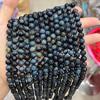 Colored Tiger Eye Starry Sky Stone Round Beads for DIY Jewelry