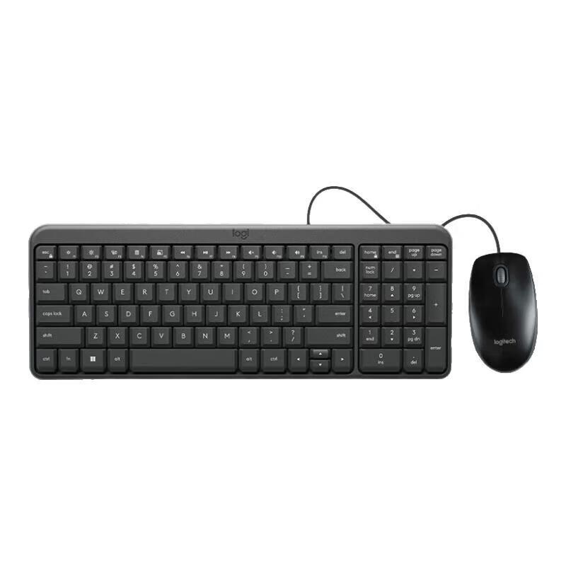 Logitech Проводной комплект клавиатуры K106