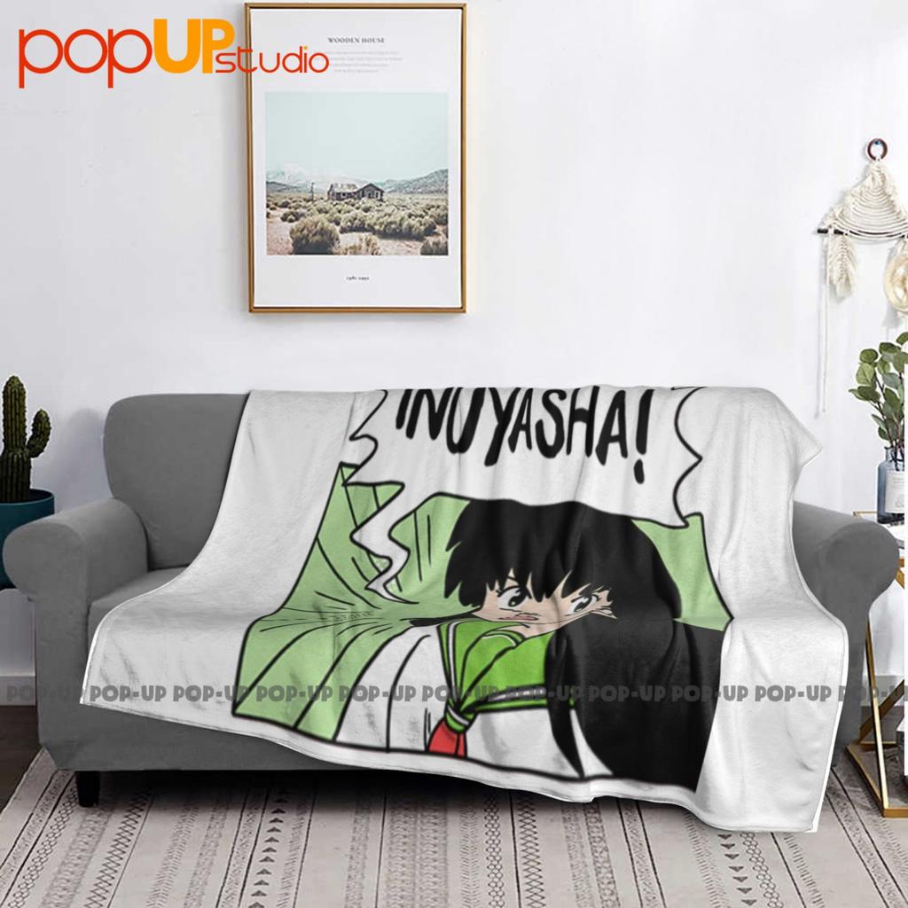Кагомэ Кричащий Инуяша Сверхмягкое Одеяло Квилт Зимний Чехол для Дивана Покрывала для Кровати