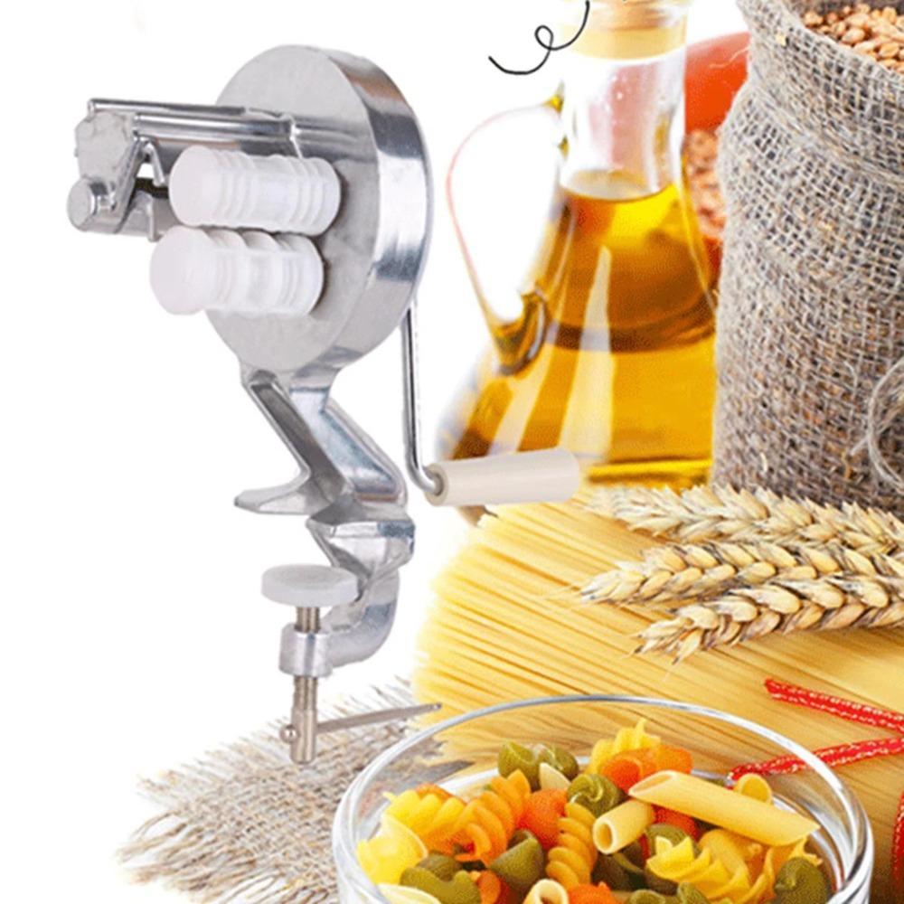 Эргономичная ручная машина для пасты с ручным приводом для феттучини Долговечная машина для макарон Десерт