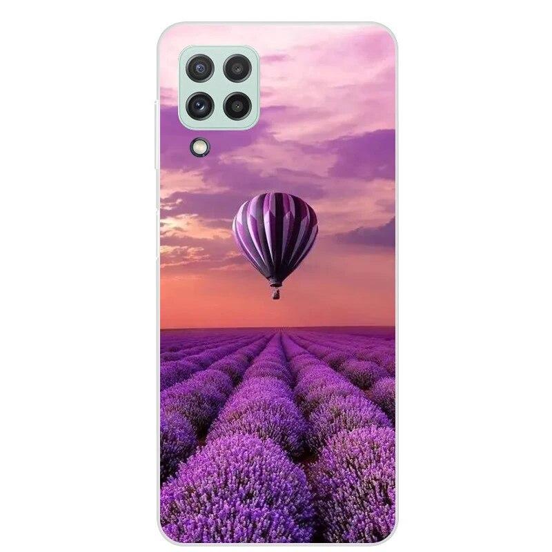 Чехол для Samsung Galaxy M22 M32 4G, задняя крышка для телефона Samsung M22, мягкий чехол для Samsung M32 4G M 22 32, черный чехол из ТПУ 6,4 дюйма