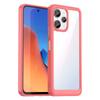 For Redmi 12 Case For Redmi 12 4G 5G Cover 6.79 Inch Colorful Soft Edge Silicone Transparent Shockproof Bumper For Redmi 12