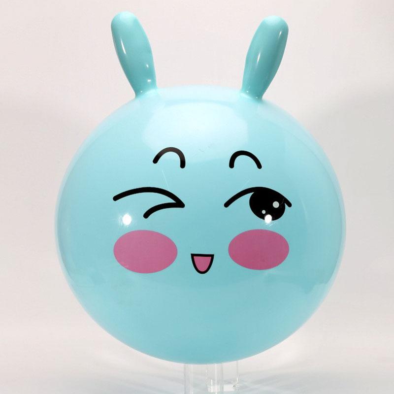 Bouncing Ball 18" Hopper Ball with Handle  Marble Bouncy Balls Hopping Toys Inflatable Hop Ball Jumping Ball for Boys Girls