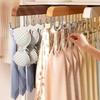 Wood Hat Storage Hanger 16 Hooks Clothes Hanger New Underwear Storage Rack  Home