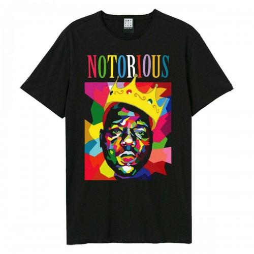 Amplified Unisex Adult Geo Crown Notorious Big T-Shirt