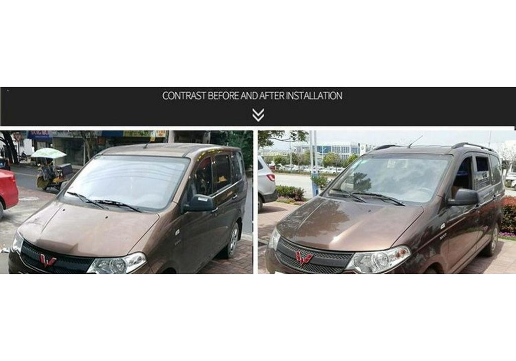 Алюминиевая багажная система на крышу для Wuling Hongguang/Hongguang S/S1/Rongguang V - Установка без сверления
