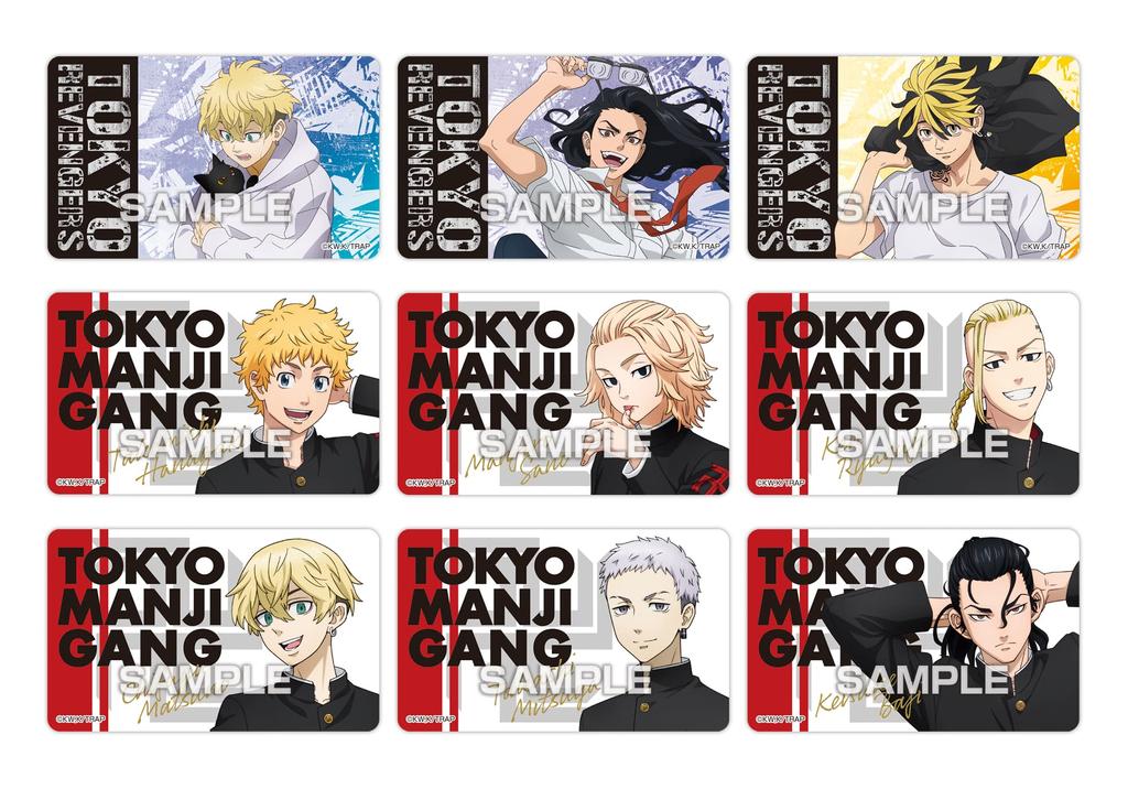 TV Anime Deco Sticker Gum Included 20 Pieces BOX "Tokyo Revengers" (candy Toy)