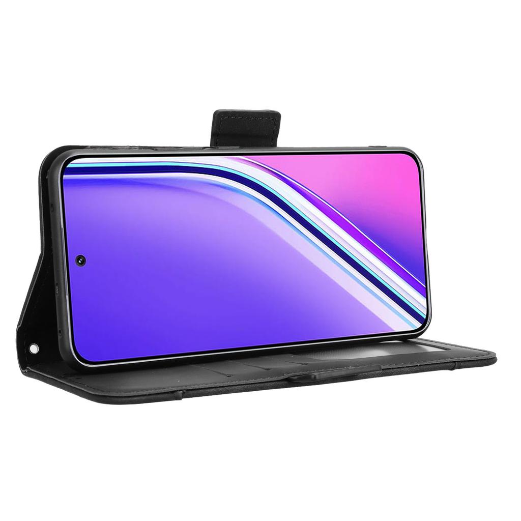 For Realme P3 Pro 5G Leather Case Phone Wallet Cover with Multiple Card Slots