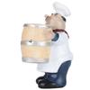 Resin Chef Statue Toothpick Holder Nordic Figurine Restaurant Tabletop Decoration Craft