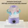 Mini Washing Machine Portable Clothes Washer for Underwear Socks Quick Cleaning Washer for Apartment Dorm Hotel Travel Camping