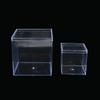 1Pc Transparent Acrylic Boxes With Cover Plastic Organizer Small Gift Square Packing Box Food Candy Storage Container For Home
