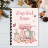 New arrival spiral recipe notebook cooking diary home recipe coil book