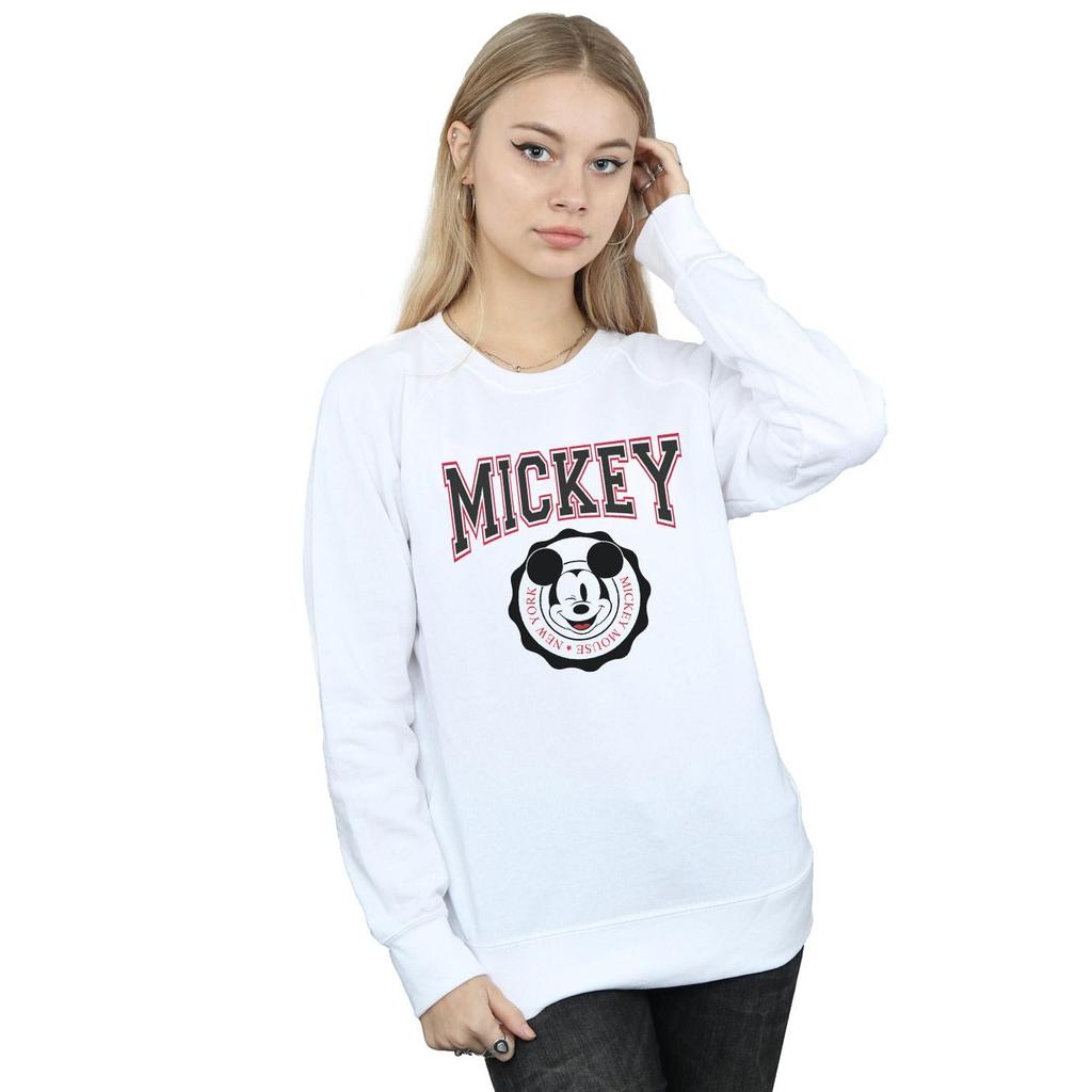 Disney Womens/Ladies Mickey Mouse New York Seal Sweatshirt