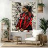 Ac Milan Wall Decor Tapestry Art For Pet Memorial Birthdaywedding Party Backdrop Family Gift