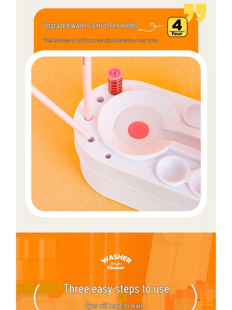 Цифровой очиститель и промыватель кистей для масляной живописи для кистей для краски, каллиграфии и акварели