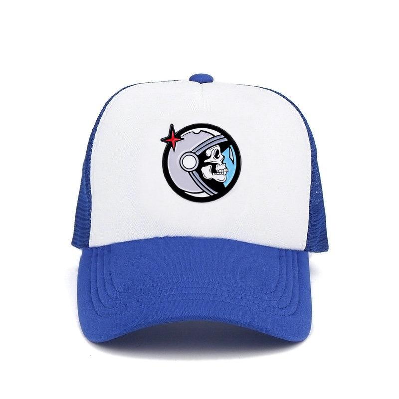 Повседневные шапки космонавтов Snapback, унисекс, череп, космонавт, папа, шляпа, регулируемая бейсболка космонавта, посадка на Луну, YY431