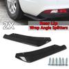 Carbon Fiber 2pcs For Buick Accessories Rear Bumper Splitter Diffuser Canard