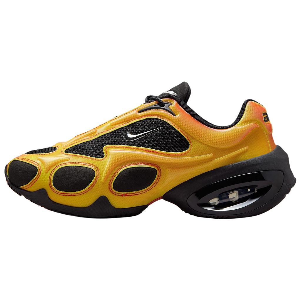 Nike Air Max Muse Износостойкие Низкие кроссовки для бега Унисекс Желто-черные Кроссовки Повседневная обувь IB4396-001