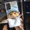 Хомяки в шляпах с ушами Чехол для телефона для Samsung A54 A57 A37 A17 A14 A15 A12 A24 A34 A55 A35 A25 A52S A07 A05S A04S A22 A32 A