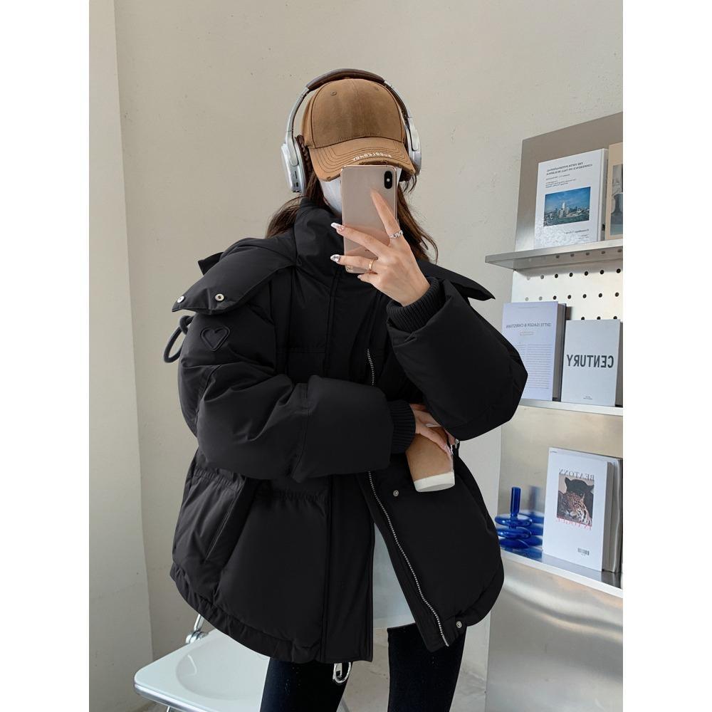 Модный дизайн, многоцветный короткий свободный повседневный пуховик с уникальной курткой-хлебом