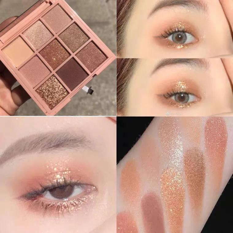 Девятицветная палитра теней для век Pearl Shimmer, водостойкая, естественное осветление Sleeper Silkworm, контурная лоток для теней для век, стойкая фиксация макияжа