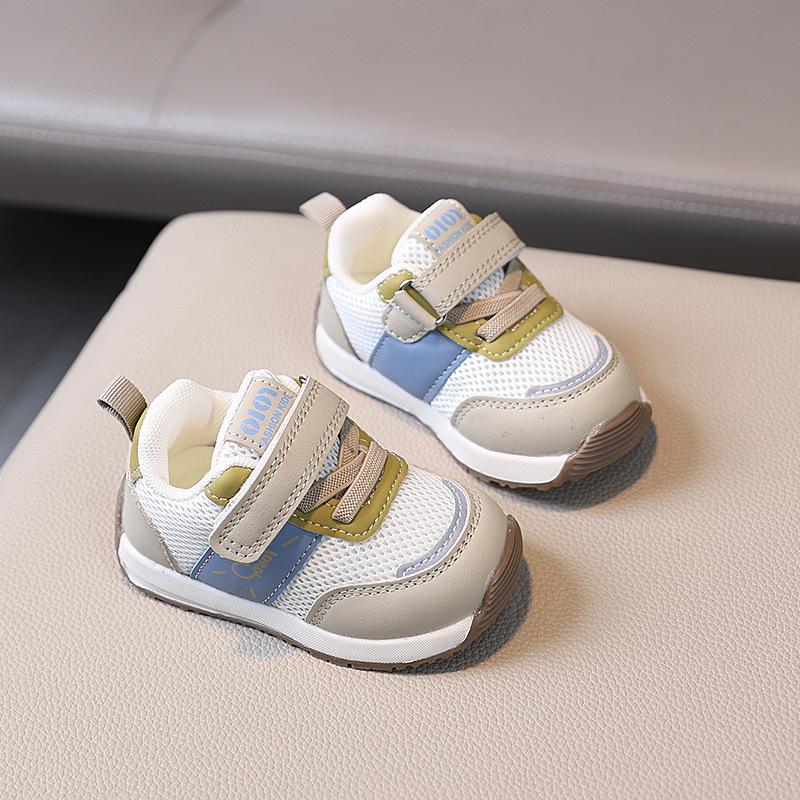 Обувь для обучения ребенка 1-6 лет, подходящая для длины стопы 11-17 см, универсальная дышащая спортивная обувь, мягкая подошва, обувь Forrest Gump