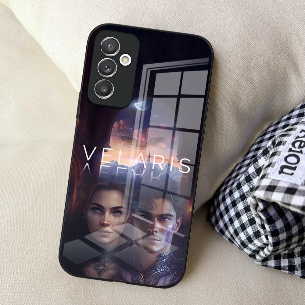 Чехол для телефона Acotar A Court of Mist and Fury для Samsung S24 Ultra S23 S22 S20 Fe S21 Plus Galaxy A54 A34 A24 A53 Стеклянная крышка