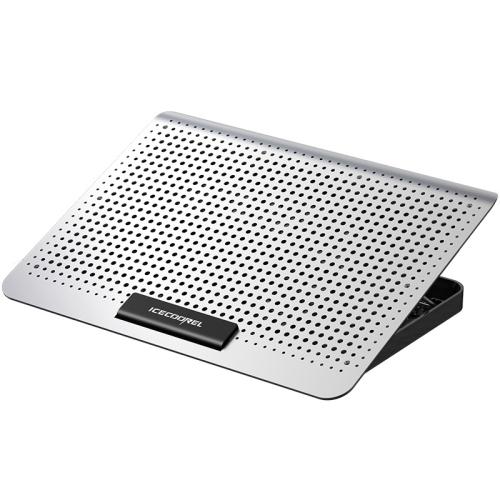 Silent Aluminum Alloy Cooling Pad for Laptop and Tablet