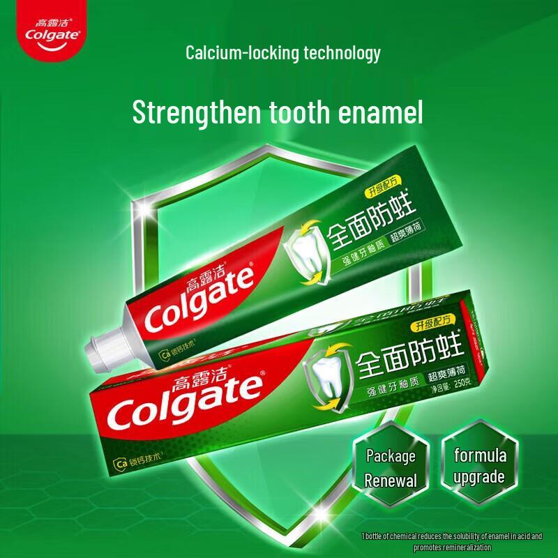 Colgate Super Fresh Mint Anti-Cavity Toothpaste