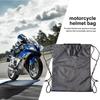 Сумка для мотоциклетного шлема Сумка для переноски шлема со шнурком Водонепроницаемый Органайзер для баскетбола Рюкзак для защитной каски для путешествий