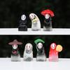 Dazed & Cute Japanese Anime Plush Doll - Halloween Ghost Desktop Ornament