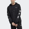 Adidas Neo Sweatshirts Men's Black Hooded Moderate Regular GL8083