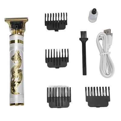 Электрический триммер для волос, эффективный, точный, USB-перезаряжаемый, многофункциональный, для лысой головы