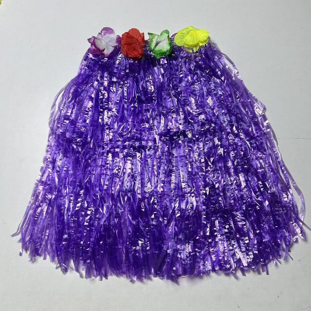 Костюм для карнавального бала, танцевальный костюм, комплект травяной юбки, детская травяная юбка