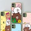 Cartoon Cute C-Cony B-Brown Phone Case For IPhone 11 12 13 14 15 16 Pro Plus X XS MAX Matte Bumper Shockproof Cover