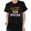Funny Mother's Day Gift Super Tough Cool Mom Womens Graphic Crewneck T Shirt Tee
