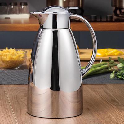 Термальный графин для кофе из нержавеющей стали, 2 л, вакуумный чайник с двойными стенками для чая