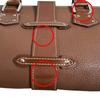 LOUIS VUITTON Suhari Epanui PM Handbag Sheep leather Brown Women M91884 Used