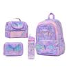 Smiggle Австралия Школьный рюкзак для детей 1-6 классов Яркий Декомпрессионный дизайн Многофункциональный Набор пеналов-бабочек Легкий