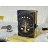 Leather Journal Tree of Life - Genuine Leather Notebooks For Women - Beautiful Journal For Sketches Book Traveling Book Blank Spell Book