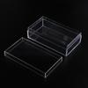 Acrylic Transparent Display Box for Candy, Cake, Snacks, Coins, Cards, or Jewelry