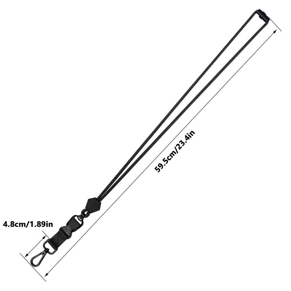 Reusable Mobile Phone Lanyard 3 in 1 Neck Straps Key Chain Cell Phone Rope Hanging Rope  Staffs
