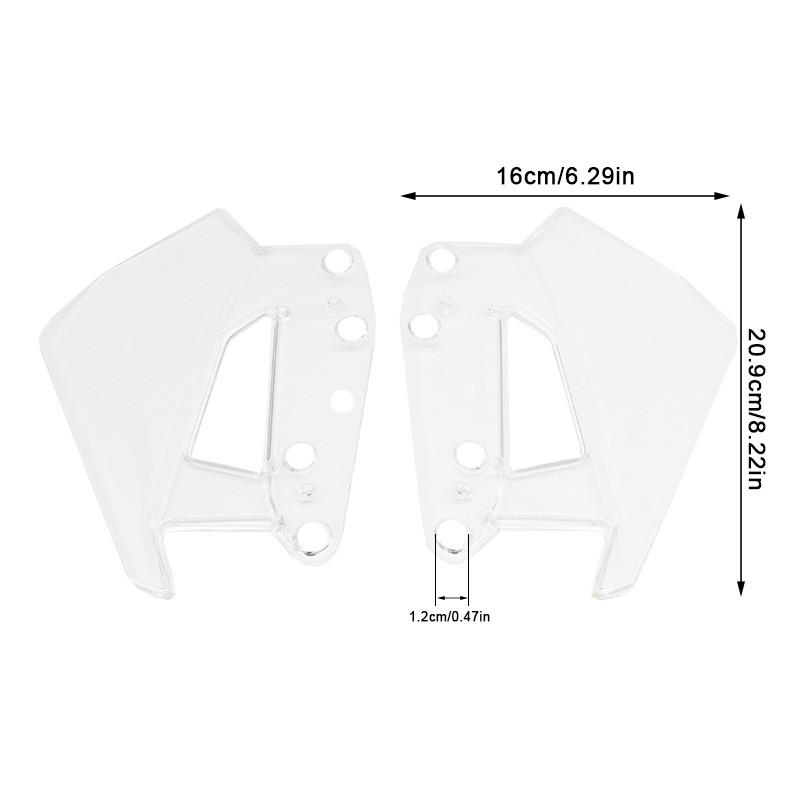1 Pair ABS Windshield Windscreen Side Panel Deflector Fit for BMW R1300GS Motorcycle Accessories