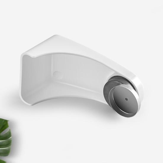 Soap Holder Easy To Use Punch-free Simple Installation Drain Design Stable Space-saving ABS Magnetic Suction Soap Storage Holder Bathroom Accessories