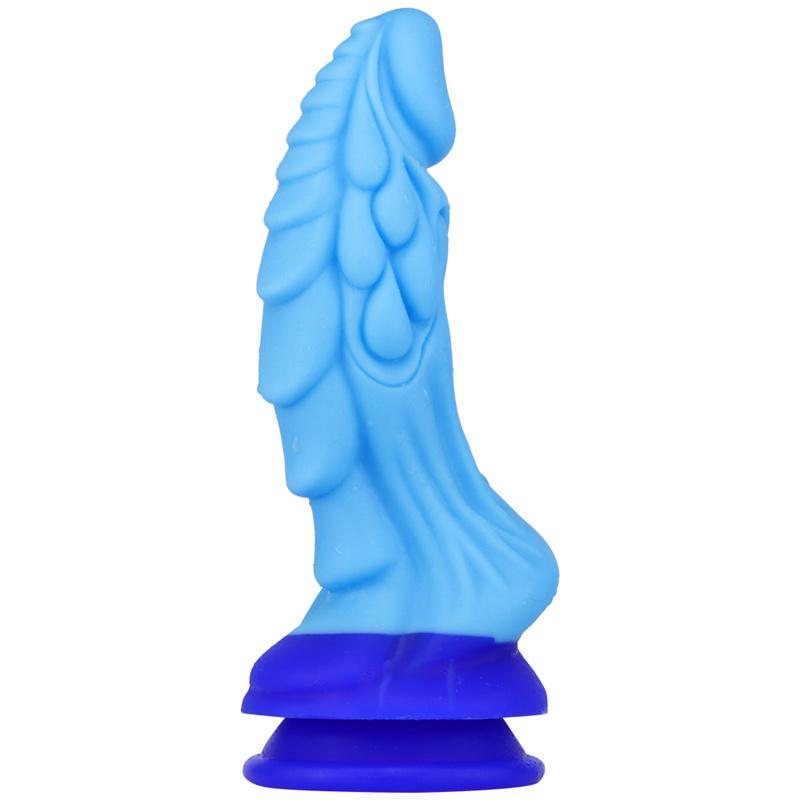 Лань Цилинь Симуляция Большой Пенис Жидкий Силикон Анальный Анальная Пробка Устройство для Женской Мастурбации Секс-Игрушки