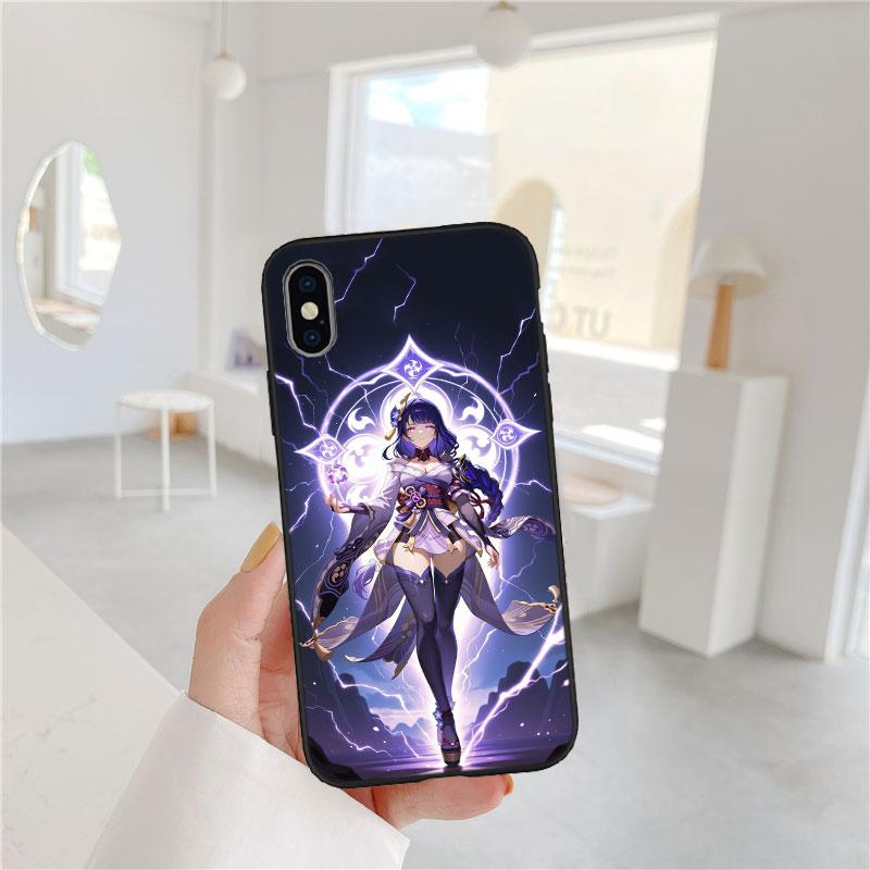 BF65 Genshin Impact Мягкий чехол для телефона для Xiaomi Poco C40 C50 C51 C55 C65 C71 C75 F3 F5 F6 F7 M2 M3 Pro Ultra
